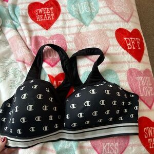Navy Champion Bra